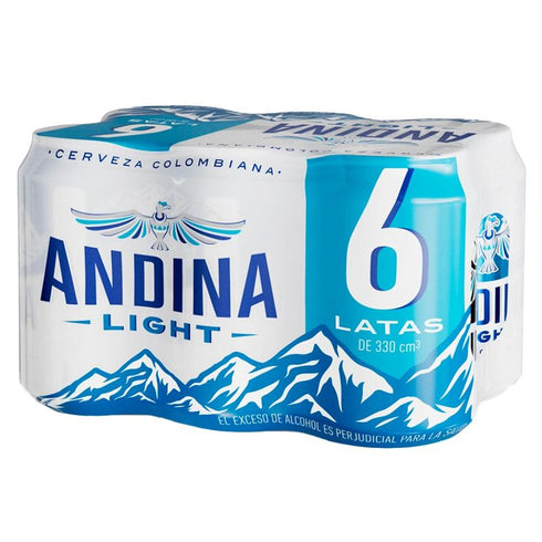 cerveza andina 330ml light